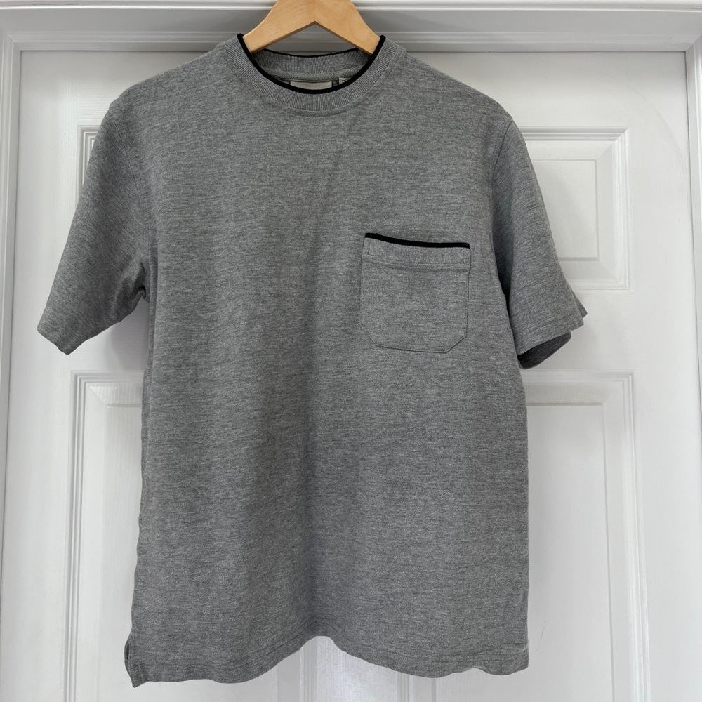 Retreat Men's Gray T-Shirt with Pocket size medium
